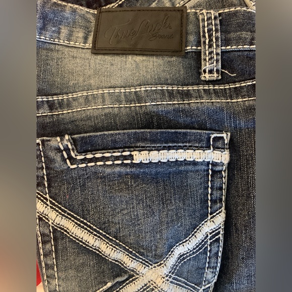 True Luck Hancock Bootcut Jeans for Men 34x32 - Picture 4 of 4